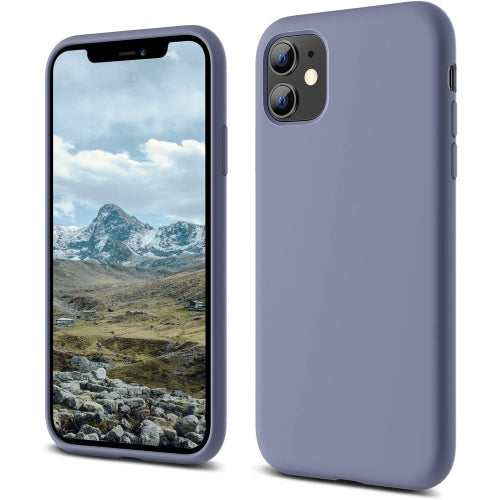 Liquid Silicone Case Designed for iPhone 11 Case, Full Body Protective Covered Soft Gel Rubber Slim Shockproof