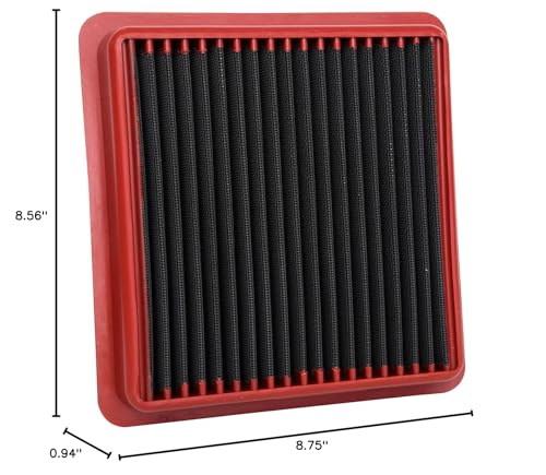K&N Select Engine Air Filter, Dry Synthetic, Washable, Replacement Filter