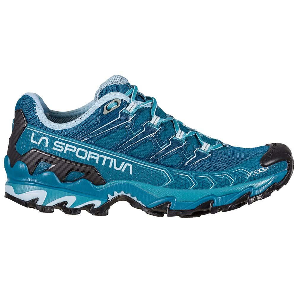 La Sportiva Women's Ultra Raptor II Trail Running Shoes, Ink/Topaz, 6.5