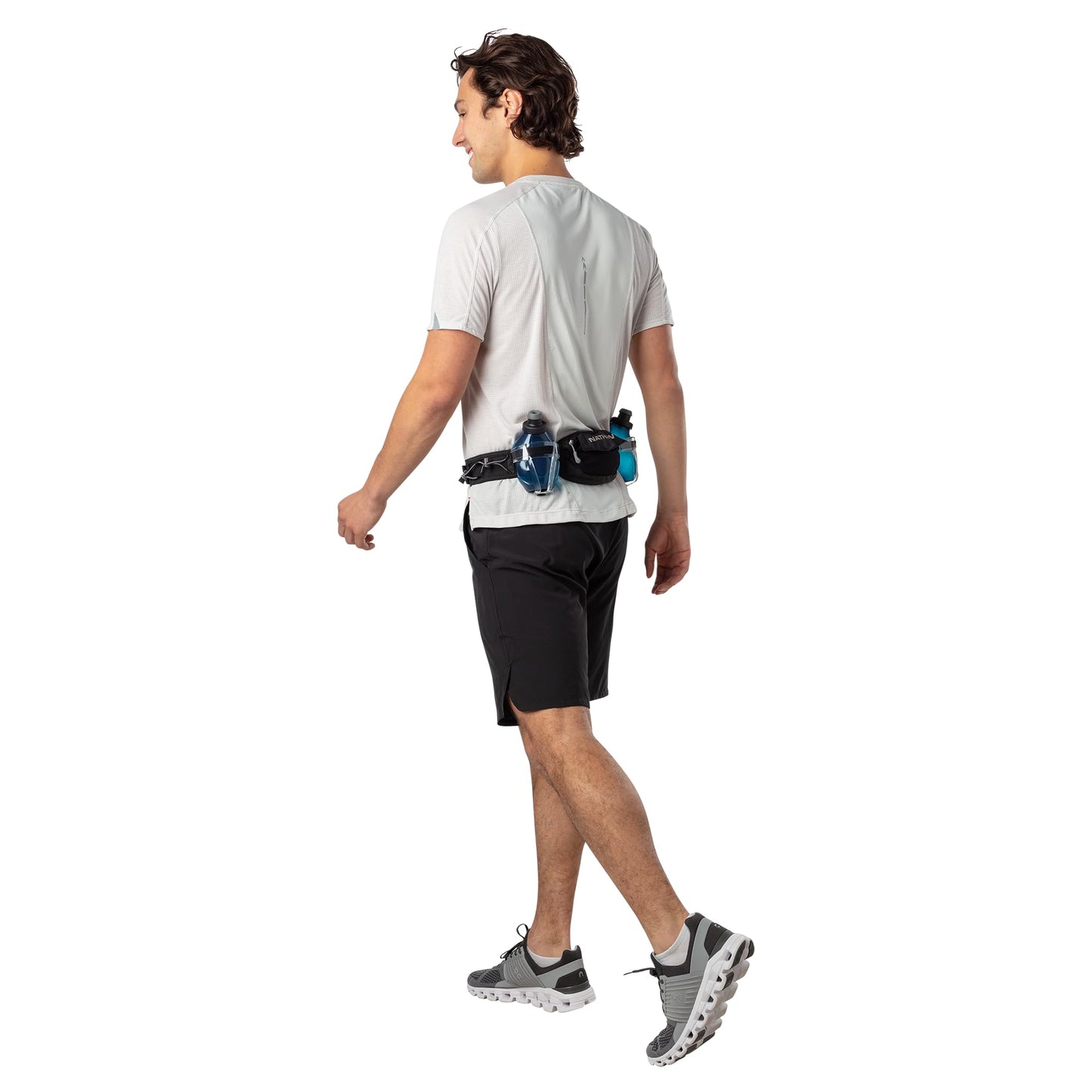 Nathan - Trail Mix Plus 2 Black/Reflective Sliver OSFM