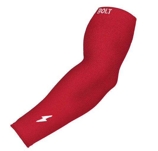 BRUCE BOLT Graduated Compression Arm Sleeve - RED
