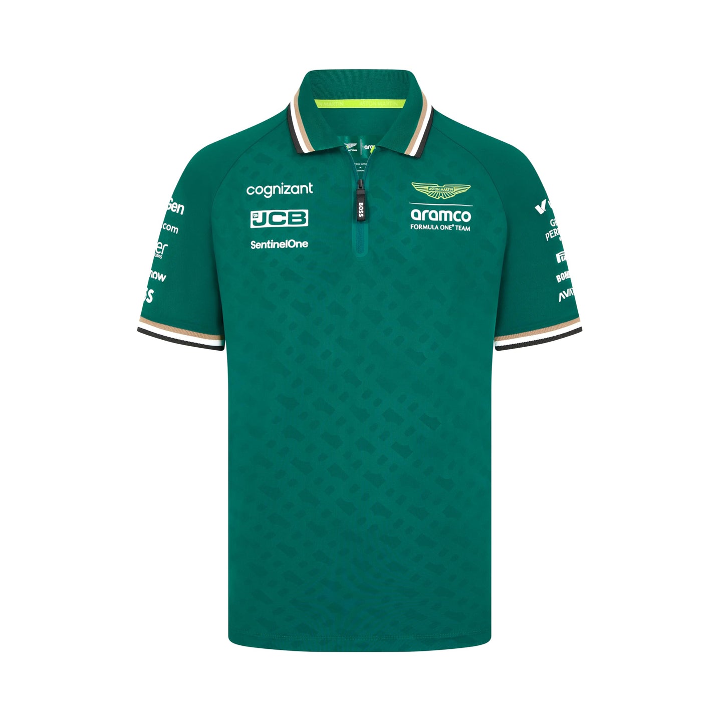 Aston Martin F1 Men's 2024 Team Polo - Green - Size: XX-Large