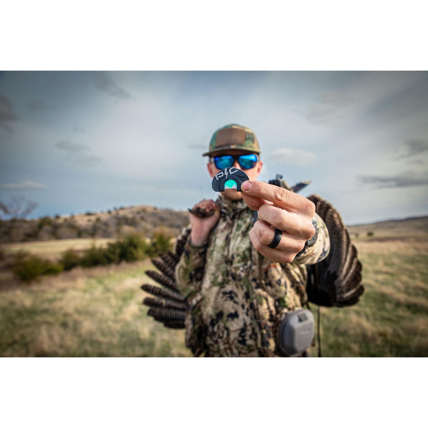 Power Calls Beau Brooks Signature Series-Batwing 3pk | Realistic Turkey Diaphragm Calls