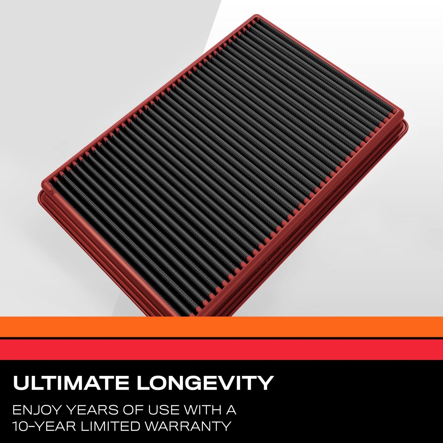 K&N Select Engine Air Filter, Dry Synthetic, Washable, Replacement Filter