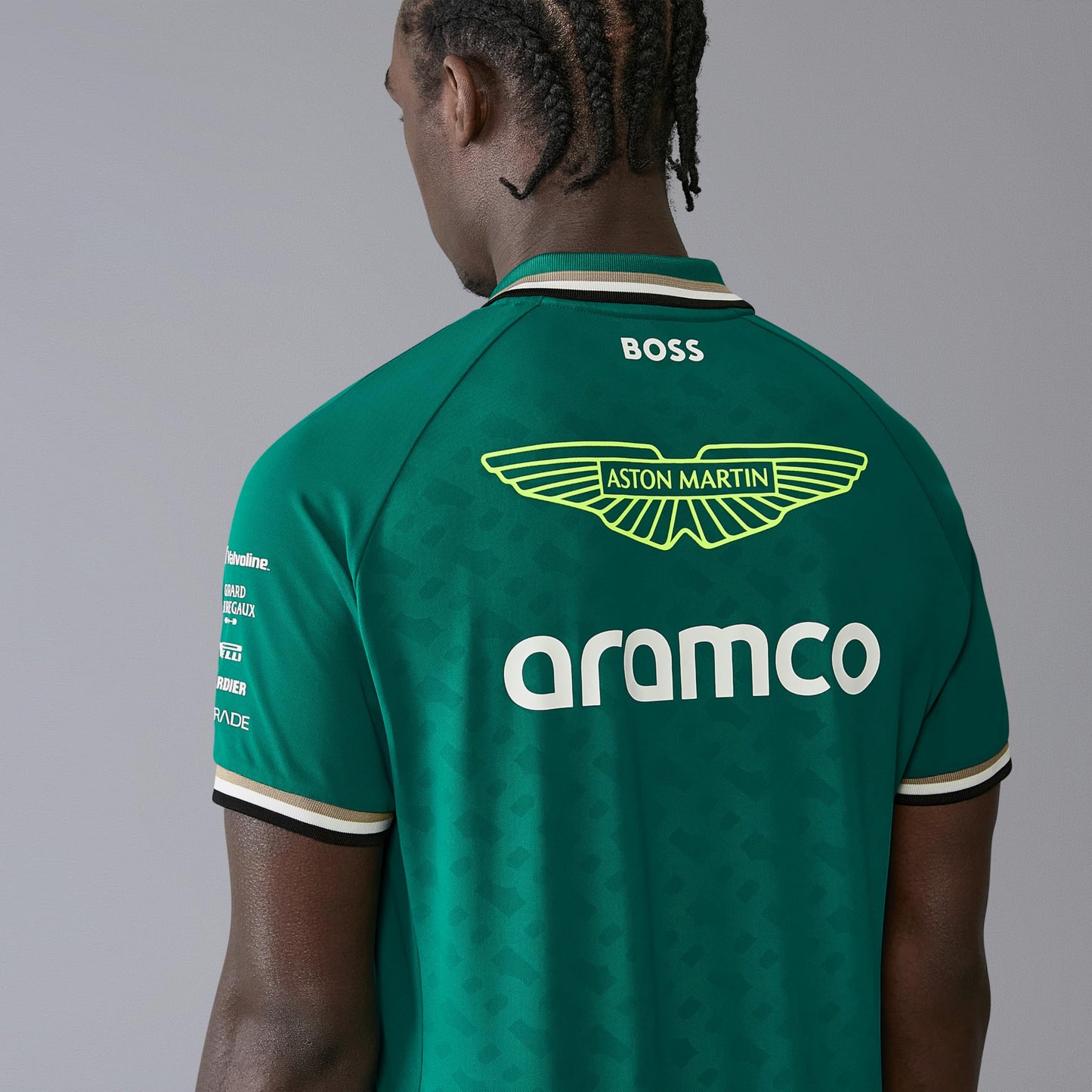 Aston Martin F1 Men's 2024 Team Polo - Green - Size: XX-Large