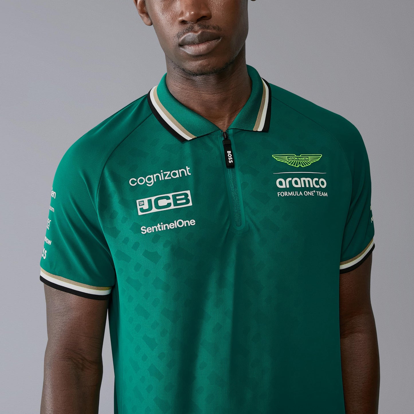 Aston Martin F1 Men's 2024 Team Polo - Green - Size: XX-Large