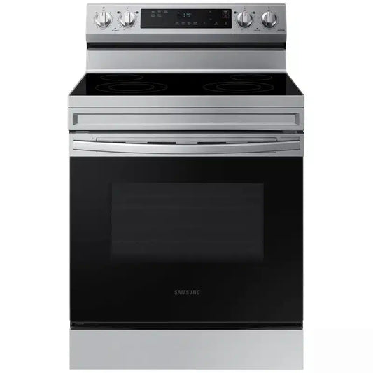 30″ 6.3 cu. Ft. Smart Electric Freestanding Range – NE63A6511SS SAMSUNG