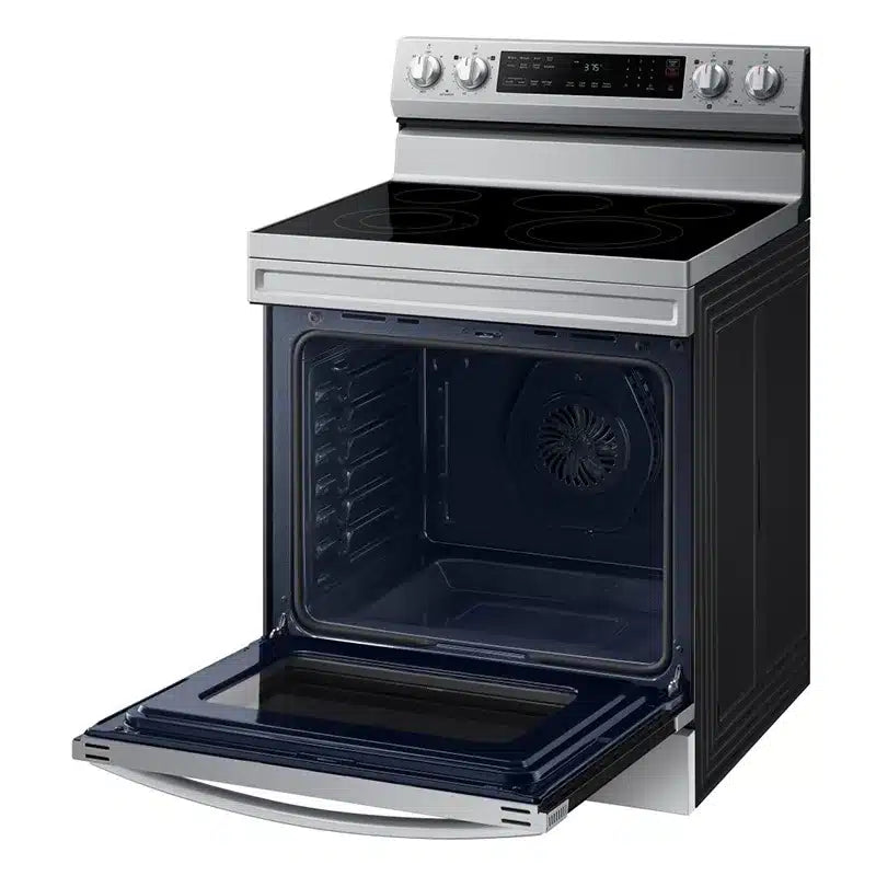 30″ 6.3 cu. Ft. Smart Electric Freestanding Range – NE63A6511SS SAMSUNG