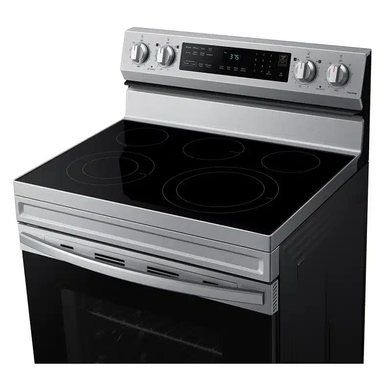 30″ 6.3 cu. Ft. Smart Electric Freestanding Range – NE63A6511SS SAMSUNG