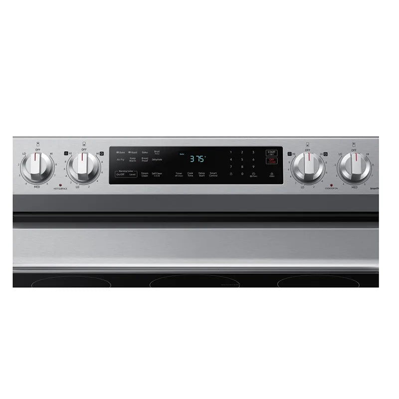 30″ 6.3 cu. Ft. Smart Electric Freestanding Range – NE63A6511SS SAMSUNG