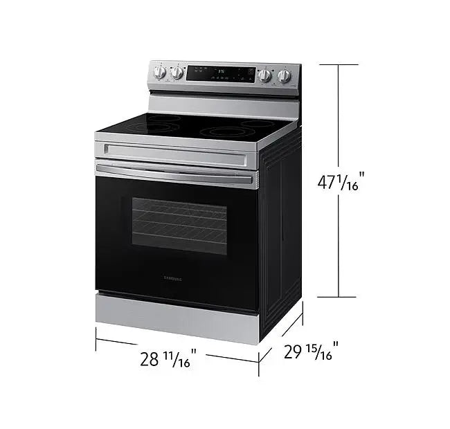 Samsung 6.3 cu. ft. Freestanding Electric Range with Wi-Fi